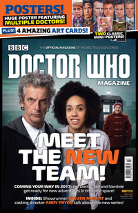 Doctor Who # 502, September 2016 magazine back issue cover