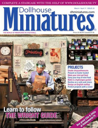 Dollhouse Miniatures # 20, March/April 2011 magazine back issue cover