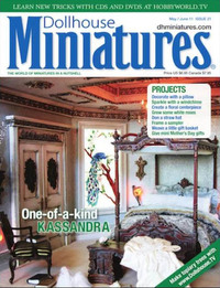 Dollhouse Miniatures # 21, May/June 2011 magazine back issue cover