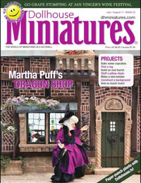 Dollhouse Miniatures # 22, July/August 2011 magazine back issue cover