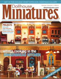 Dollhouse Miniatures # 24, November/December 2011 magazine back issue cover