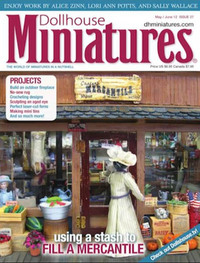 Dollhouse Miniatures # 27, May/June 2012 magazine back issue cover