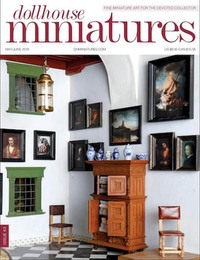 Dollhouse Miniatures # 63, May/June 2018 magazine back issue cover