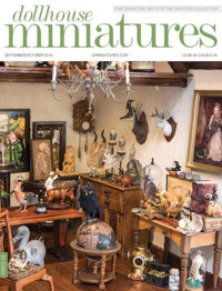 Dollhouse Miniatures # 65, September/October 2018 magazine back issue cover