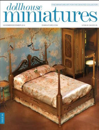 Dollhouse Miniatures # 66, November/December 2018 magazine back issue cover
