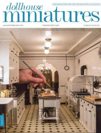 Dollhouse Miniatures # 67, January/February 2019 magazine back issue cover