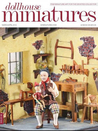 Dollhouse Miniatures # 68, March/April 2019 magazine back issue cover