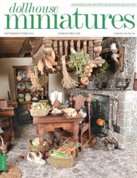 Dollhouse Miniatures # 71, September/October 2019 magazine back issue cover