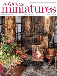 Dollhouse Miniatures # 76, July/August 2020 magazine back issue cover