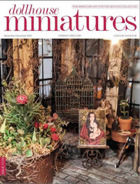 Dollhouse Miniatures # 77, September/December 2020 magazine back issue cover