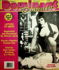 Dominant Domain # 61 magazine back issue cover