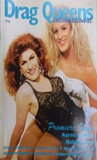 Drag Queens International # 1 magazine back issue cover