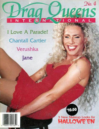 Drag Queens International # 4 magazine back issue cover