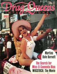 Drag Queens International # 5 magazine back issue cover