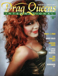 Drag Queens International # 8 magazine back issue cover