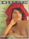 Dude September 1964 magazine back issue cover