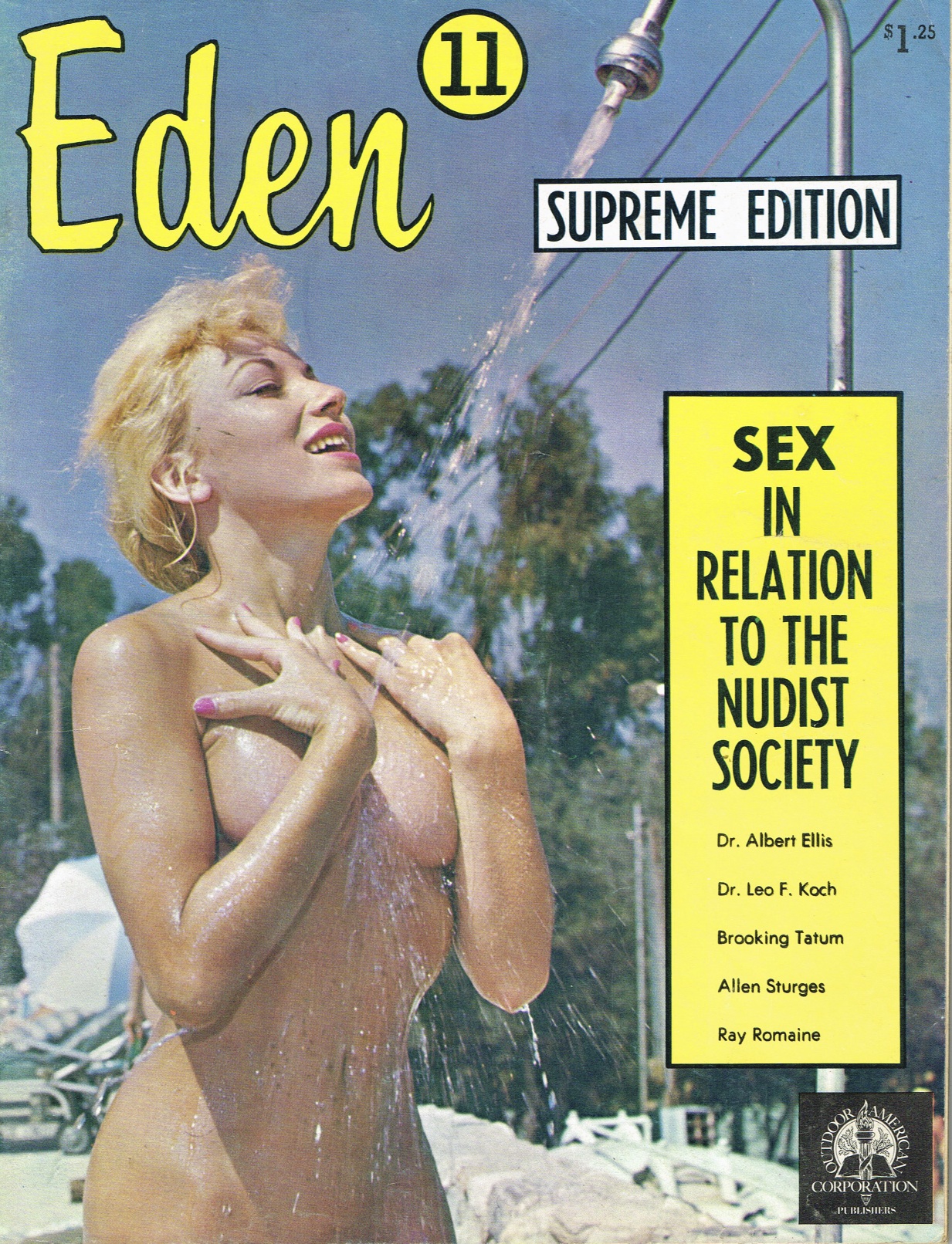 Eden # 11 Number #11 magazine back issue cover