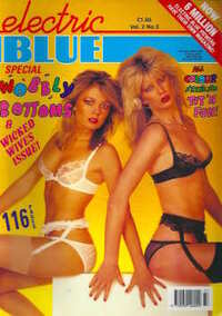 Electric Blue Vol. 2 # 3 magazine back issue cover