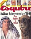 Esquire January 1991 magazine back issue cover