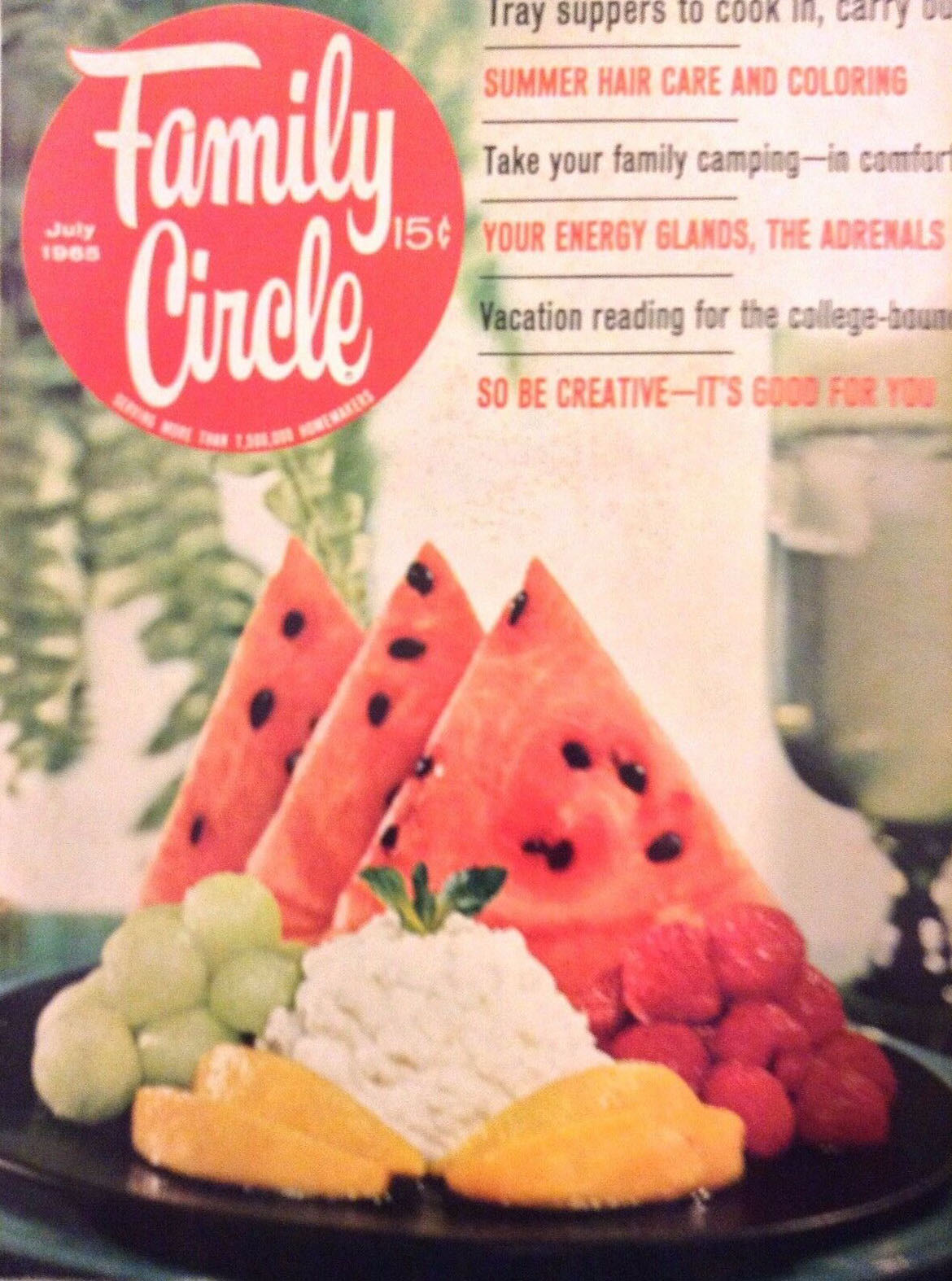 Family Circle July 1965 July 1965 magazine back issue cover