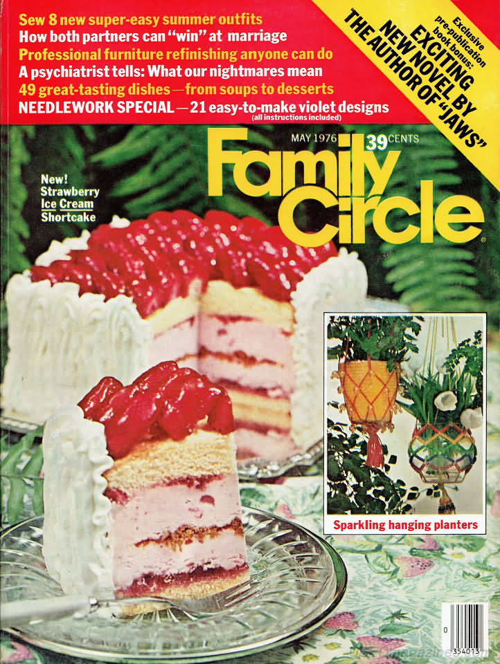 Family Circle May 1976 May 1976 magazine back issue cover