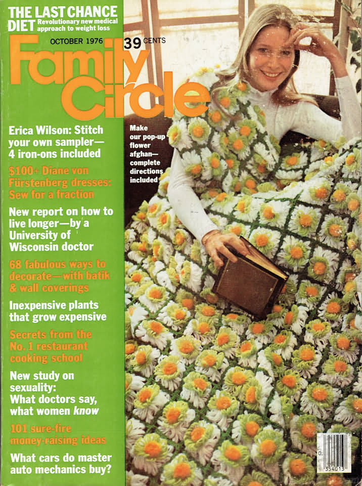 Family Circle October 1976 October 1976 magazine back issue cover