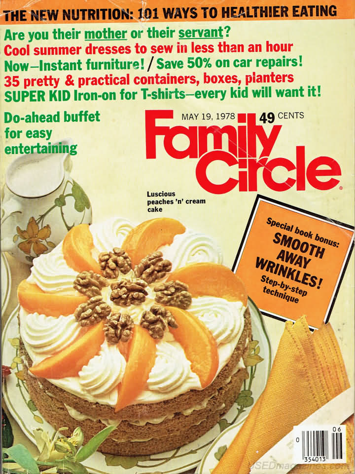 Family Circle May 1978 May 1978 magazine back issue cover