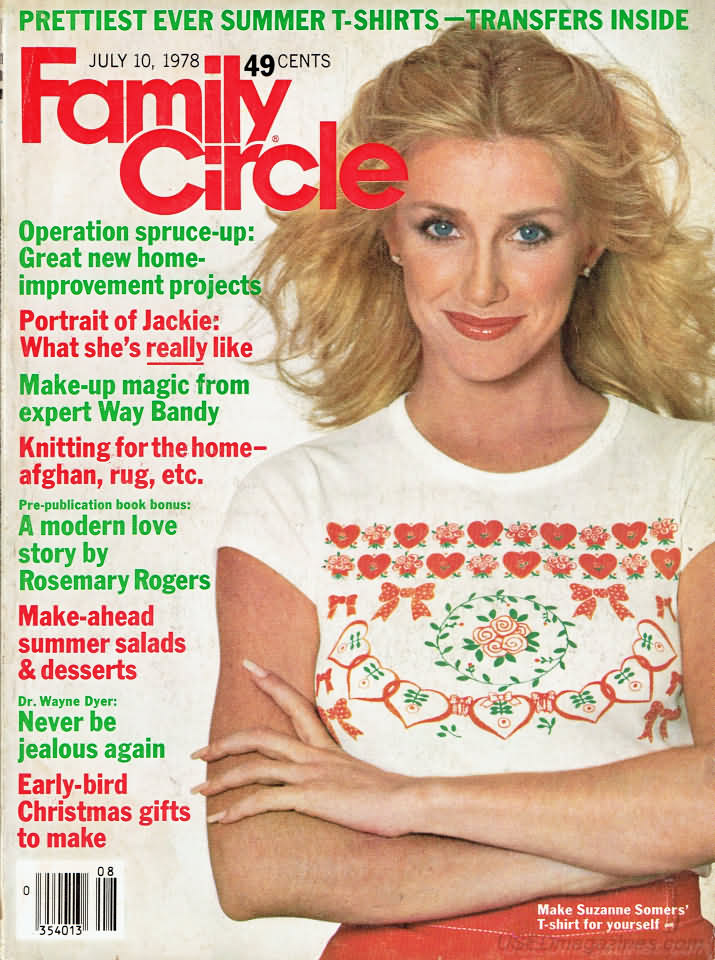 Family Circle July 1978 July 1978 magazine back issue cover