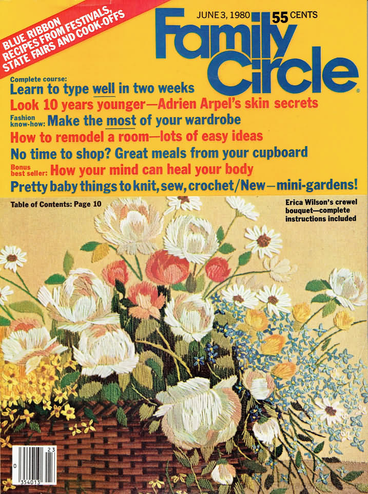 Family Circle June 1980 June 1980 magazine back issue cover