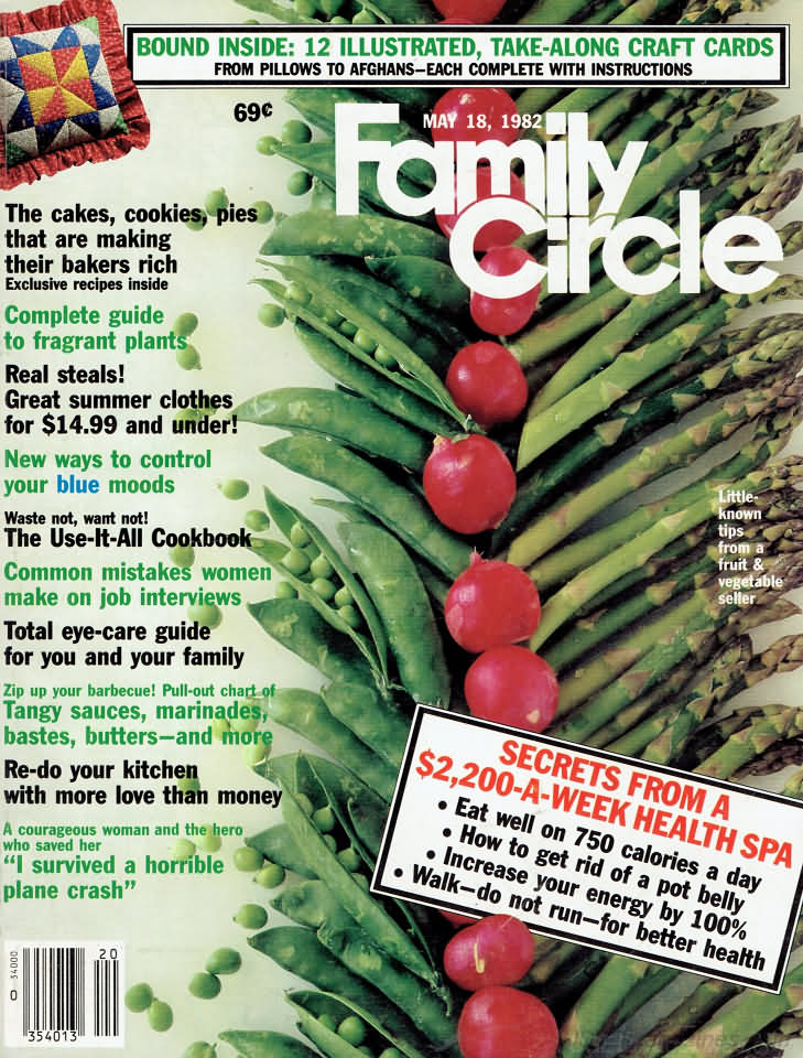 Family Circle May 1982 May 1982 magazine back issue cover