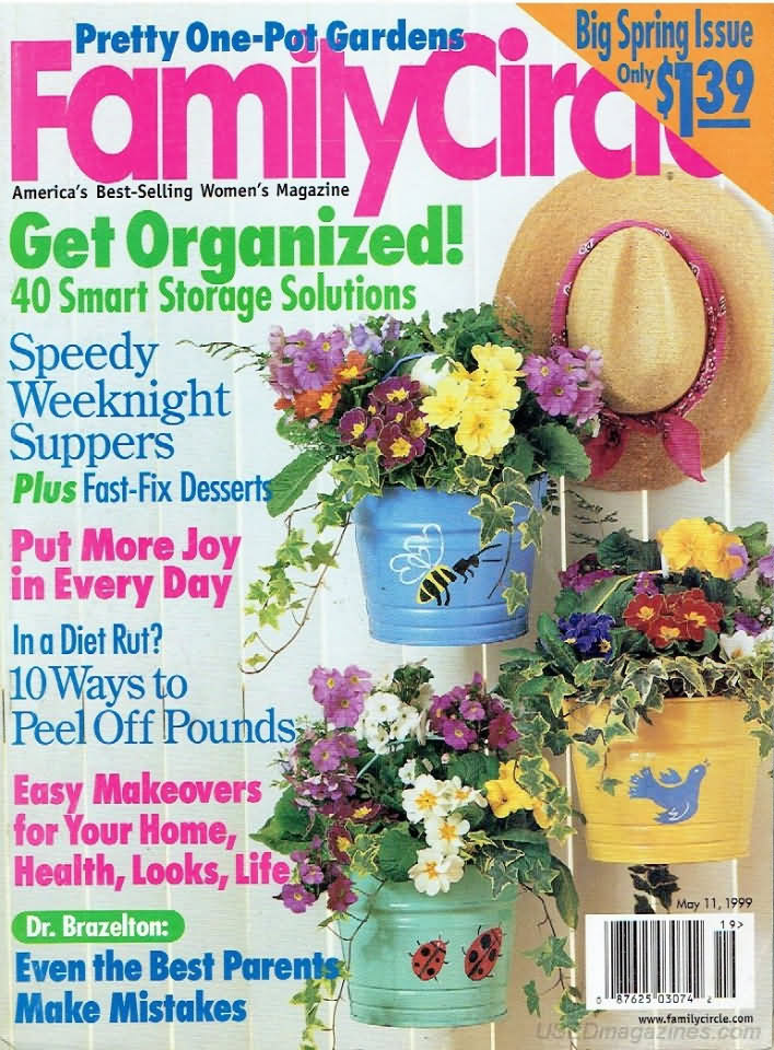 Family Circle May 1999 May 1999 magazine back issue cover