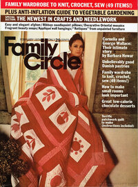 Family Circle February 1974 magazine back issue cover