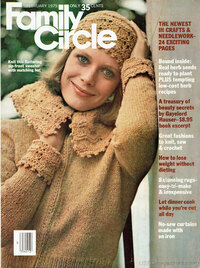 Family Circle February 1975 magazine back issue cover