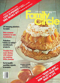 Family Circle June 1975 magazine back issue cover