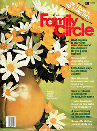 Family Circle April 1976 magazine back issue cover