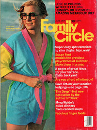 Family Circle June 1976 magazine back issue cover