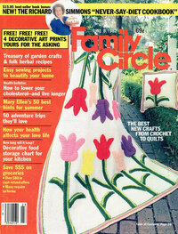 Family Circle June 1982 magazine back issue cover