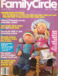 Family Circle June 1984 magazine back issue cover