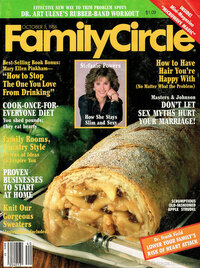 Family Circle October 1986 magazine back issue cover