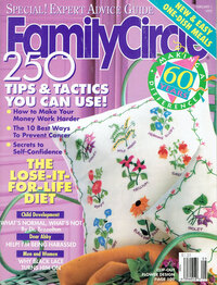 Family Circle February 1992 magazine back issue cover