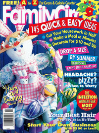 Family Circle April 1994 magazine back issue cover