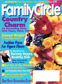 Family Circle February 1995 magazine back issue cover