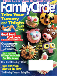 Family Circle September 1995 magazine back issue cover