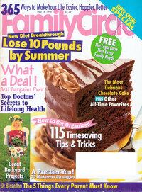 Family Circle May 1996 magazine back issue cover