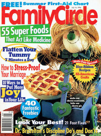 Family Circle July 1996 magazine back issue cover