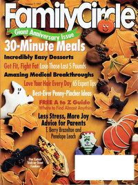 Family Circle October 1997 magazine back issue cover