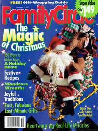 Family Circle December 1997 magazine back issue cover