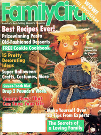 Family Circle November 1998 magazine back issue cover
