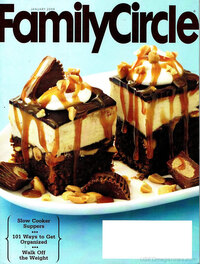 Family Circle January 2009 magazine back issue cover