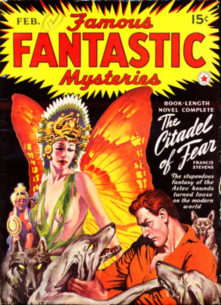Famous Fantastic Mysteries February 1942 February 1942 magazine back issue cover